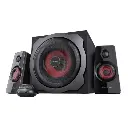 CORNETA TRUST GXT 38 TYTAN 2.1 CON SUBWOOFER DE MADERA MULTIPLATAFORMA 19023