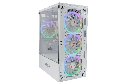 CASE JEMIP GAMING NOVA JPW0133 MICRO ATX JPCG-W0133 HUB+CONTROL/ 4 FAN VIDRIO TEMPLADO/BLANCO