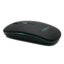 MOUSE SPIDERTEC OPTICO 3 BOTONES 1600DPI INALAMBRICO RECARGABLA MICRO-USB LK-302 