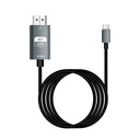 CABLE SPIDERTEC TIPO C A HDMI 4K 60Hz SPI-A32 2M