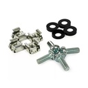KIT DE TORNILLOS Y GRAPAS M6 PARA RACK ONLINK TR50 POR UNIDAD