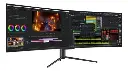 MONITOR JEMIP 49" GAMING CURVO JP144-490GC DQHD 5100x1440 144Hz IPS 2xHDMI 2xDP NEGRO