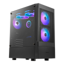 CASE GAMDIAS GAMING ARGUS E4 ELITE ATX NEGRO LATERAL VIDRIO TEMPLADO 3xUSB HD AUDIO FAN ARGB 12CM