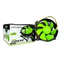 FAN PARA PROCESADOR INTEL 115X/1200 3 PIN VERDE ALUMINIO UP50 U PRODUCTS