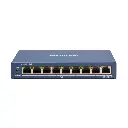 DS-3E1309P-EI/M Switch PoE+ / Smart PoE / 8 Puertos 10/100 Mbps PoE+ / 1 Puerto 1000 Mbps Uplink / PoE hasta 300 metros / 60 W