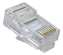 (POR UNIDAD) CONECTOR RJ45 CAT6e 100 PZA QNET RL-CA015-6 QNET