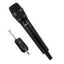 MICROFONO INALAMBRICO DE MANO NEGRO UHF SKY/SINGLE CHANNEL/494-518Mhz SDM-400