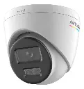Cámara [Dual Light + ColorVu] Turret DS-2CD1347G2H-LIUIP 4MP Lente 2.8 mm Micrófono Integrado ACUSENSE Lite Exterior IP67 