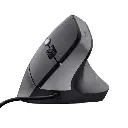 MOUSE TRUST BAYO II ERGONOMICO NEGRO CON ANGULO VERTICAL 25144