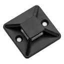 BASE PARA TIRRAP ADHESIVO WIREPLUS+ 40mmX40mm paquete de 100und