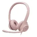 AUDIFONO-MICROFONO LOGITECH H390 CONTROL INTEGRADO USB ROSADO