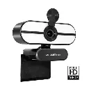 CAMARA WEBCAM ARGOM CAM45 HD 1080P ANGULO ANCHO MICROFONO INCORPORADO ARG-WC-9145BK-A00685