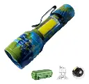 LINTERNA LED ESTUCHE VERDE CAMO-AZUL 1894A