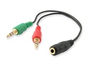 CABLE Y 3.5MM A 2 3.5MM