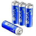 BATERIA ALCALINA AA GAR136 1HORA BLUE 