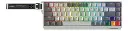 Teclado Fantech Atom HE68 PRO MK922 Inalambrico (Gris) SW_Esmeralda