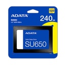 ADATA Disco sólido SSD interno Adata SU650 ASU650SS- 240GT-R 240GB