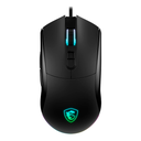 MOUSE MSI GAMING FORGE GM320 OPTICO 12800 DPI 7 BOTONES USB RGB NEGRO