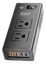 INVERSOR CDP (XVU212) 200W 2 TOMAS/4 USB PARA CARRO