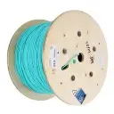 9F5VB3-12D-Metro Cable Siemon 12 Fibras Multimodo OM4 Interior Aqua x Metro